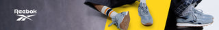 Reebok plp banner displaying the classics